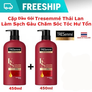 Combo 2 CHAI Dầu gội Tresemme Thái Lan 450ml (Thái Lan)
