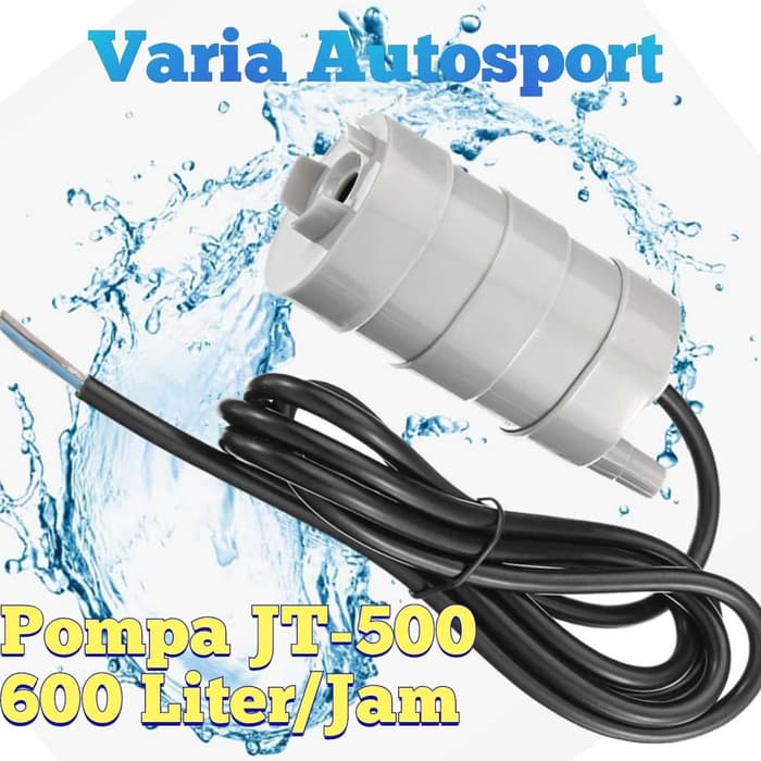 Máy Bơm Chìm Mini Jt-500 Dc 12v Chất Lượng Cao