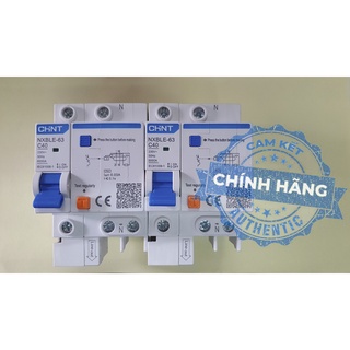 Cb chống giật chint, rcbo chint 10a,20a,32a, 40a,63a - phiên bản chữ tiếng anh.