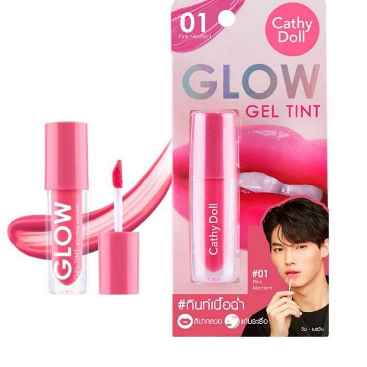 (Hàng Mới Về) Set 2 Son TINT Màu Sắc Tươi Sáng Thiết Kế Hình Búp Bê Dễ Thương