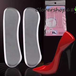 Set 2 miếng lót gót giày nữ silicon