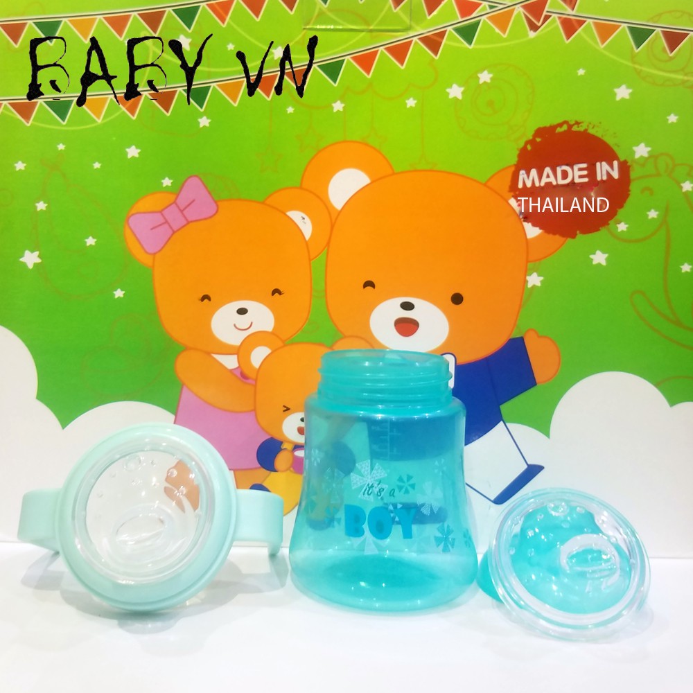 Bình nước Thái Lan núm mỏ vịt cho bé 250ml