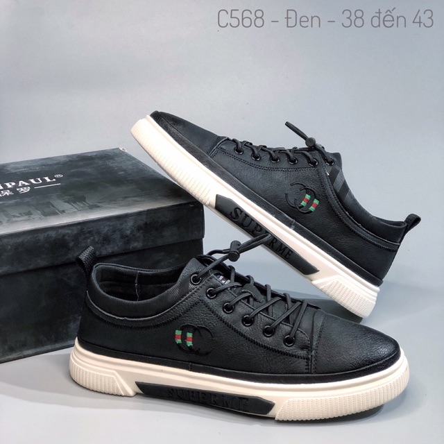 ✔️GIÀY BATA NAM ĐEN ĐẾ TRẮNG  