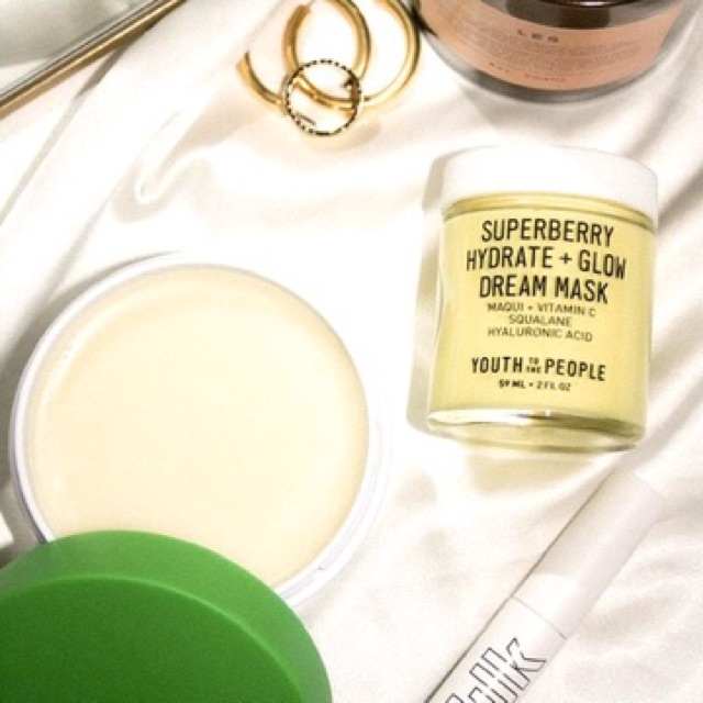 Mặt nạ ngủ Youth To The People Superberry Hydrate + Glow Dream Mas