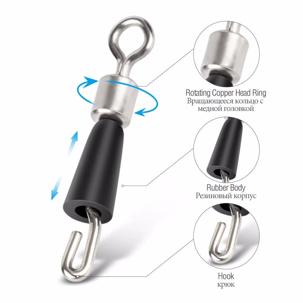 Set 50 Móc Câu Cá Bằng Thép Không Gỉ Nhiều Màu Tiện Dụng