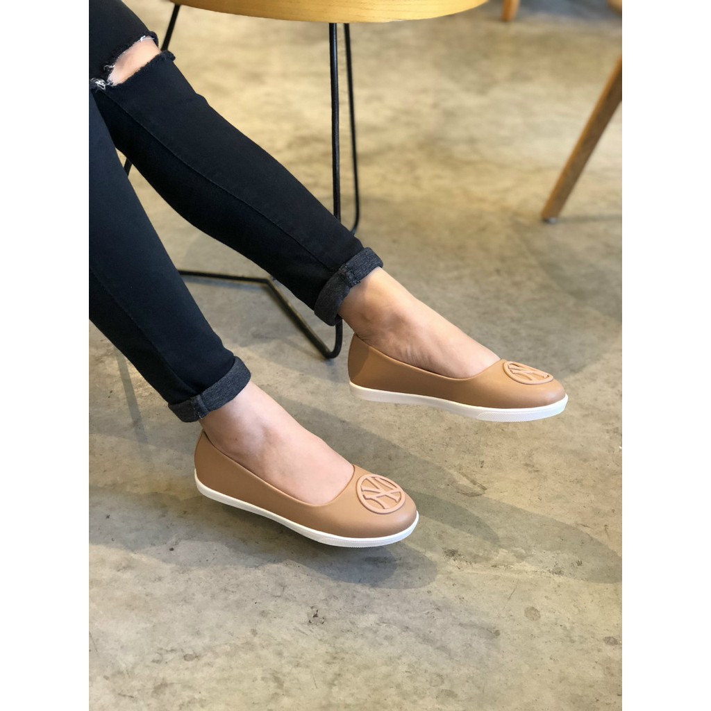 Slipon da mềm đế trắng trẻ trung 4192