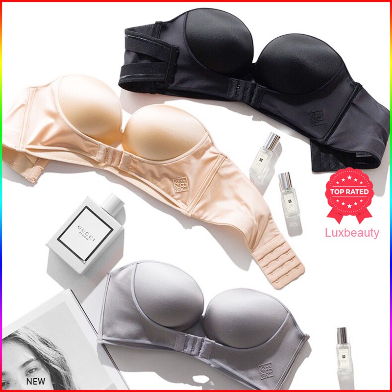 Aó lót quả ngang chống tụt mẫu mới mặc váy hở lưng - áo ngực