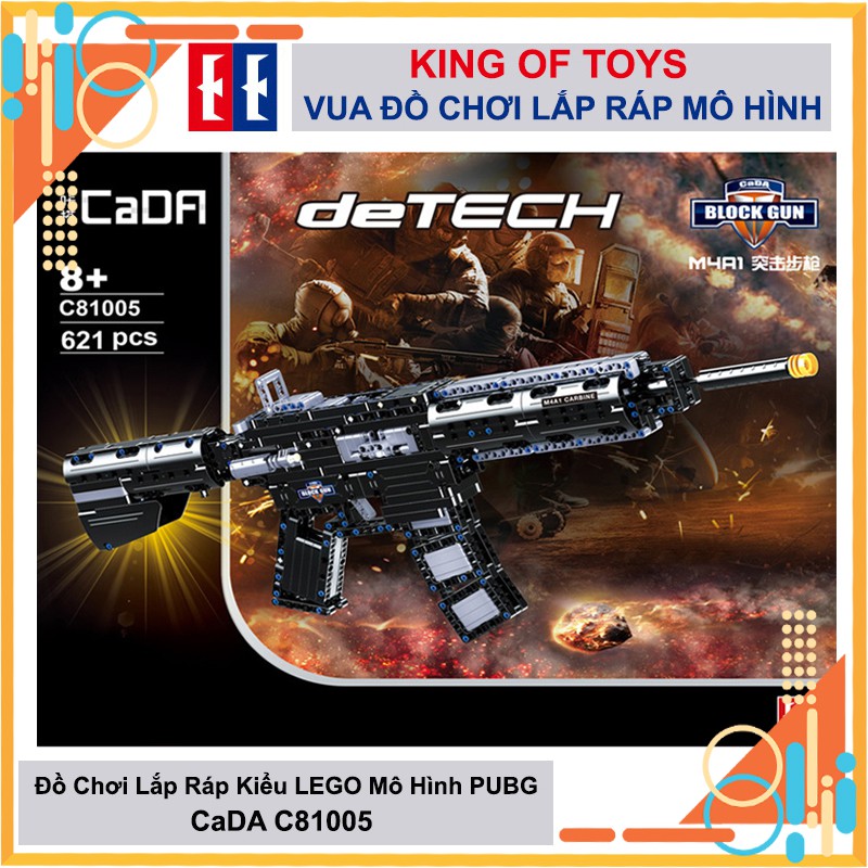 Đồ Chơi Lắp Ráp Kiểu LEGO Mô Hình PUPG CaDA C81005 Với 621 Mảnh Ghép