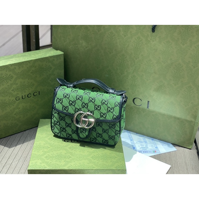 Túi guci size21cm fullbox mầu xanh lạ bắt mắt