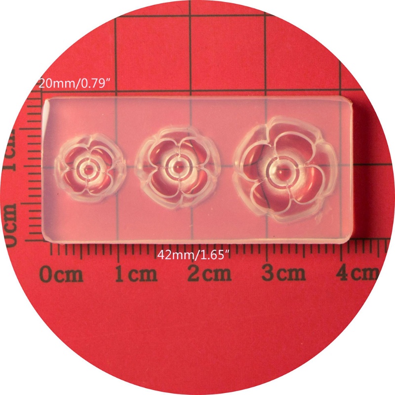 Set 9 Khuôn Silicon Làm Đồ Trang Sức Hình Hoa Năm Cánh DIY
