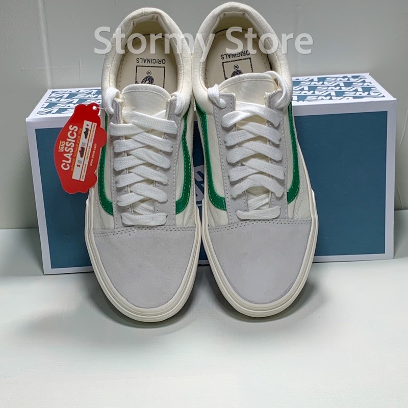 Giày Van Sọc Xanh Lá Chuẩn 1:1 Thể Thao Nam Nữ