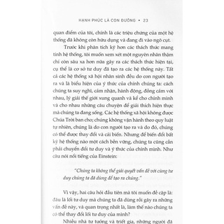 Sách - Hạnh Phúc Là Con Đường