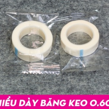 băng keo lụa dán mi -nối mi - tạo fan - dụng cụ nối mi