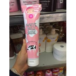 Kem Tẩy Tế Bào Chết White Milk Shine Cathy Doll 320g Thái Lan