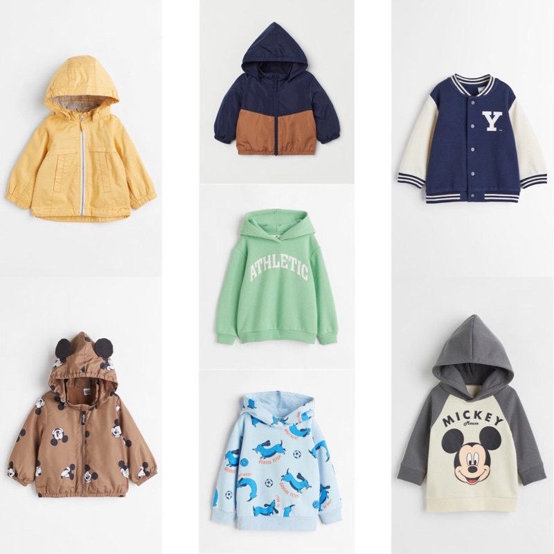 Áo khoác H&M mới về các mẫu cực chất cho bé