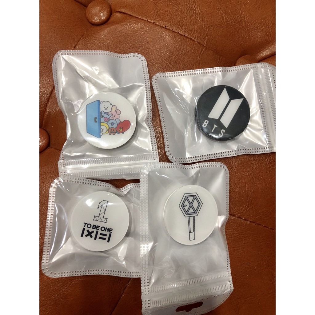 Pop Bts wanna one iring exo pop bts chibi điện thoại giá đỡ