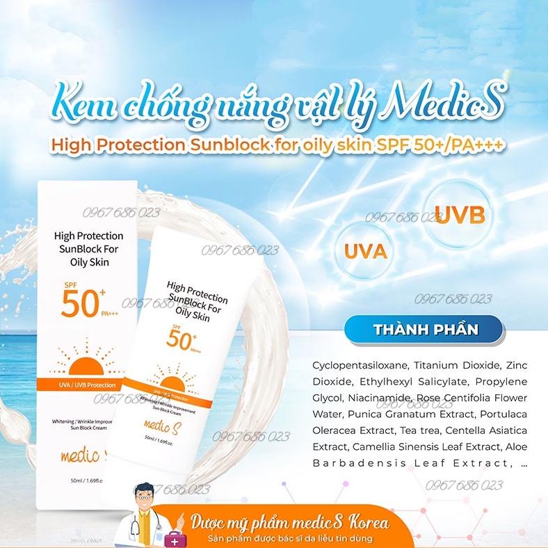 Kem chống nắng Medic S