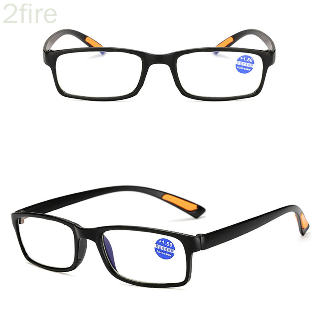 Kính Đọc Sách Gọng Vuông Siêu Nhẹ Cho Nam Và Nữ