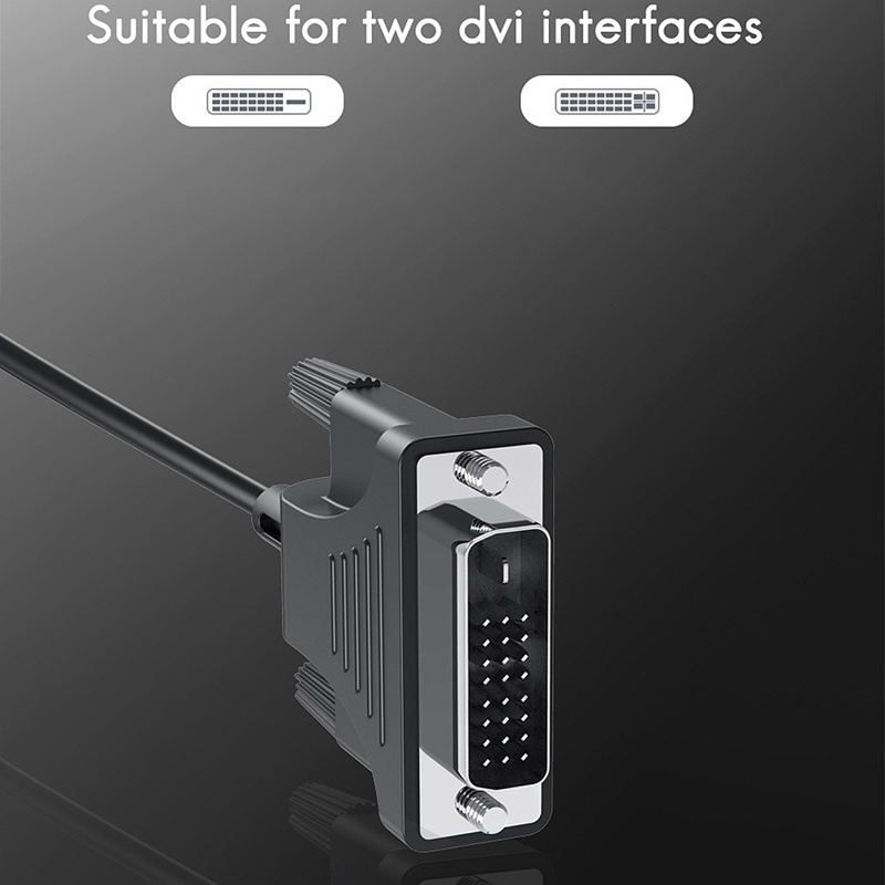 Cáp ChuyểN ĐổI USB C Sang DVI 3.1 Sang ĐầU CắM DVI 4K Tương Thích Với Macbook Air 3.1 Sang DVI (2M)