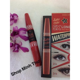 Mascara 2 đầu nối mi Sivanna Super Model 5X Long