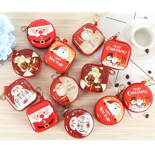 Ví tròn-vuông noel siêu dễ thương