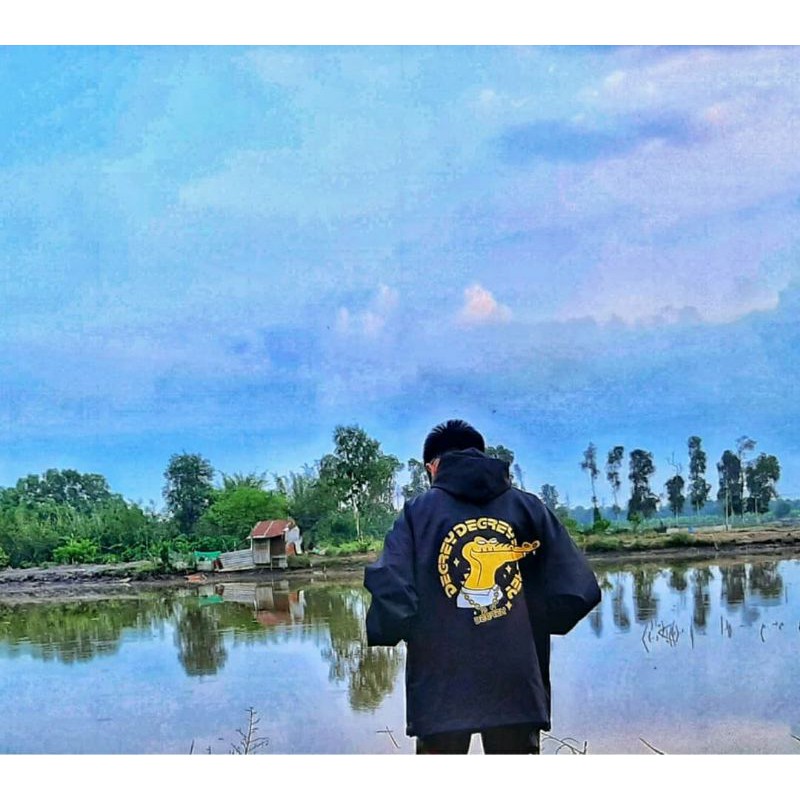 Áo khoác dù Derey Bé Xoài Jacket nam nữ unisex form rộng có dây kéo chống nắng tốt | BigBuy360 - bigbuy360.vn