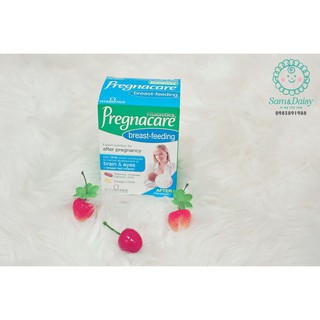 Vitamin tổng hợp sau sinh Pregnacare Breastfeeding giúp lợi sữa và tăng cường đề kháng 84 viên của Anh