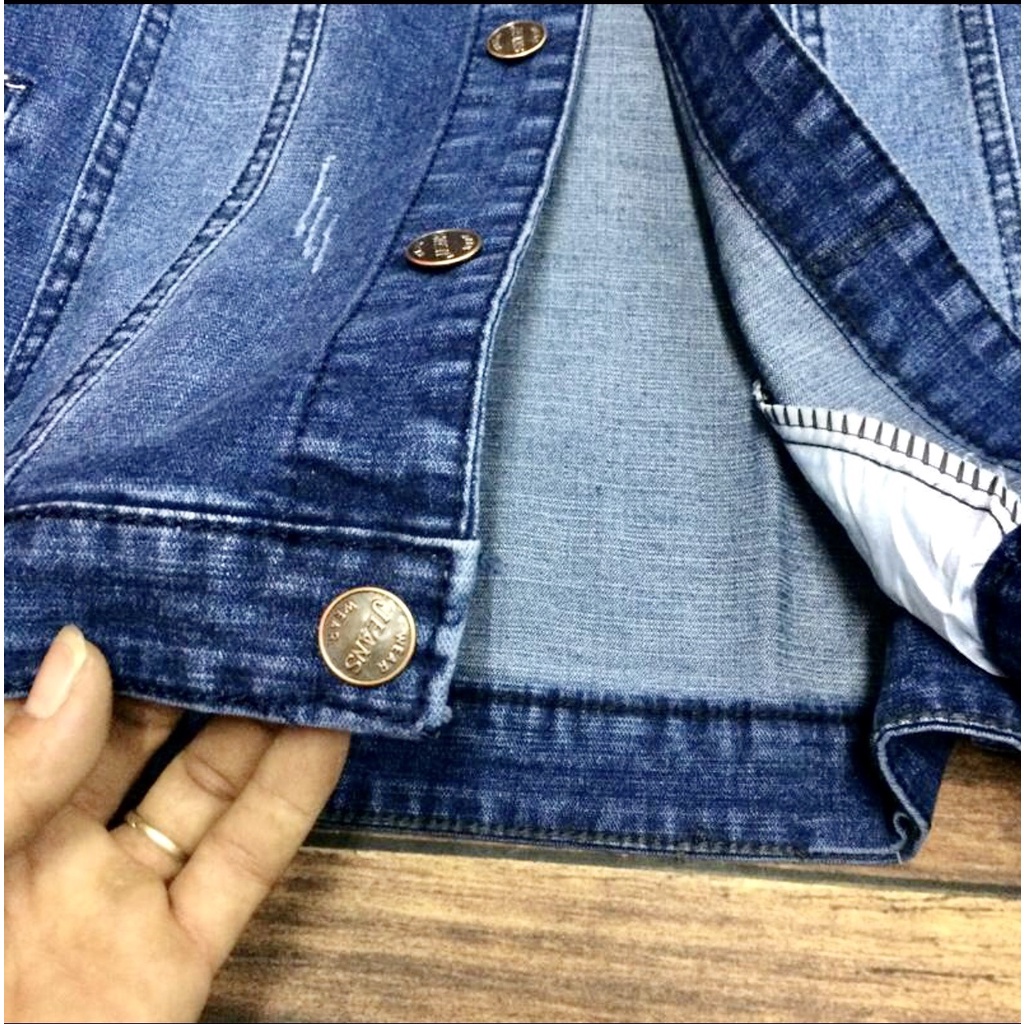 Áo khoác nam jeans co giãn phong cách Hàn AK485