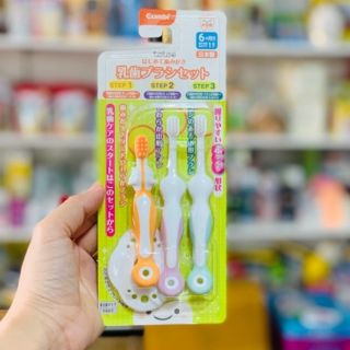 Bàn chải đánh răng Combi Teteo bước 3