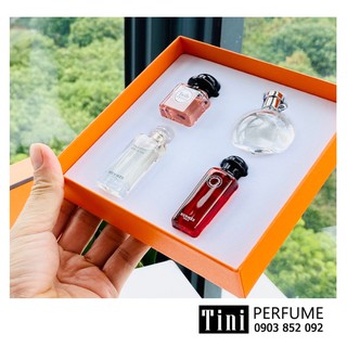Set nước hoa hermes mini 4pcs cho nữ