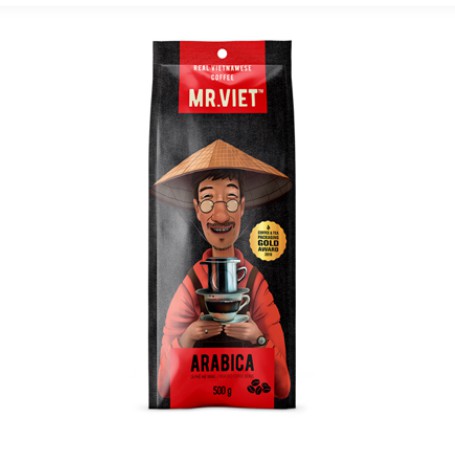 Cà Phê Mr.Viet Arabica 500G - Cà Phê Rang Xay Chính Hãng