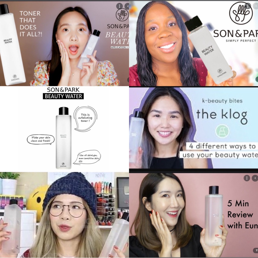 Nước Thần Đa Năng SON&PARK Beauty Water 340ml (Hàn Quốc) | BigBuy360 - bigbuy360.vn