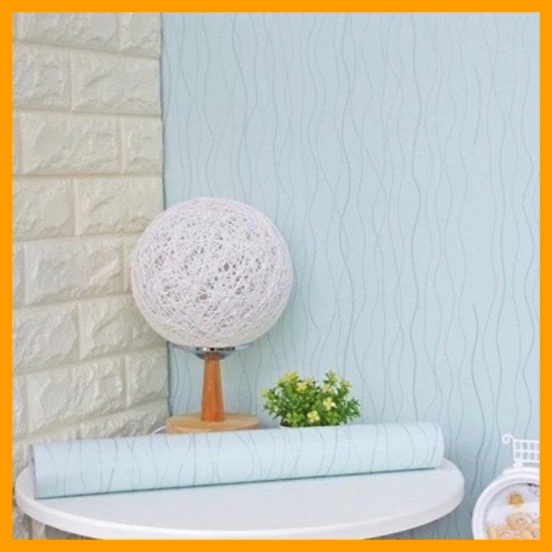 10M GIẤY DÁN TƯỜNG SÓNG XANH SÁNG  5184-1