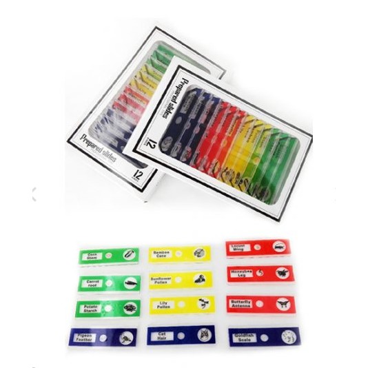 Bộ 2 hộp tiêu bản sẵn cho kính hiển vi