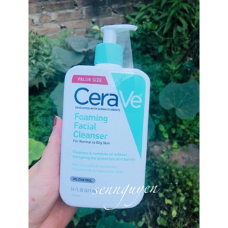 Sữa rửa mặt Cerave da dầu