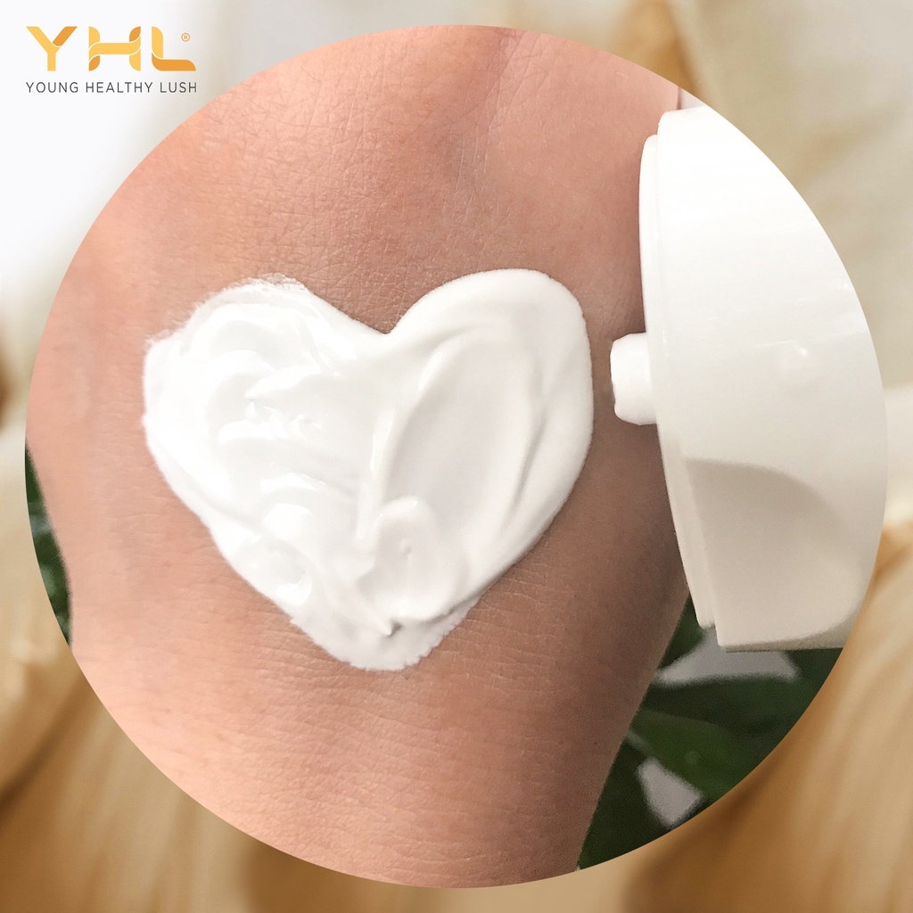 Kem Dưỡng Trắng Da Body YHL Cấp Ẩm Tăng Độ Đàn Hồi Làm Mờ Vùng Da Sạm Tối Màu 150ml Hàn Quốc