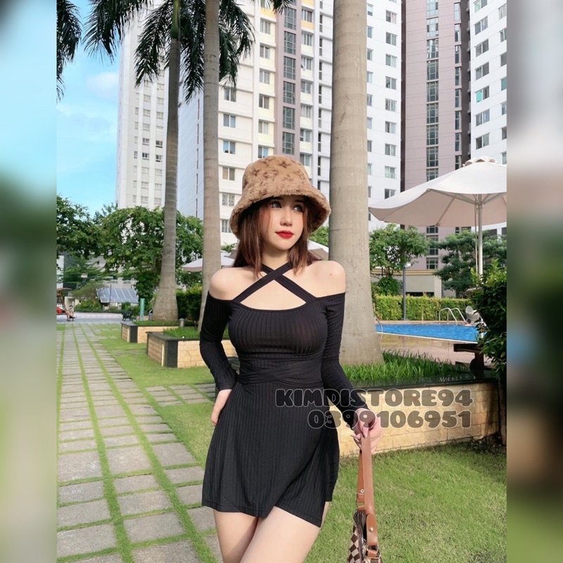 Set bộ nữ áo kiểu tay dài và quần đùi / set bộ nữ thời trang 2in1 cực hot thời trang