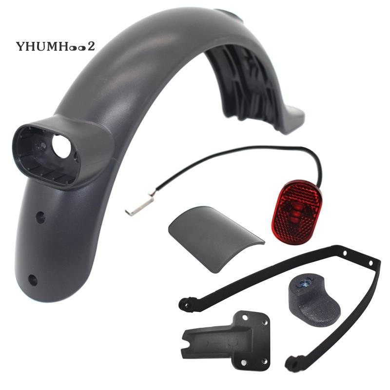 Electric Scooter Fender Kite Scooter Rear Mudguard with Rear Light for Upgraded Xiaomi M365 Pro Pro 2 1S