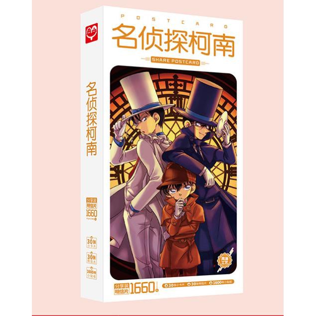 Postcard hộp ảnh Conan Kaito Kid