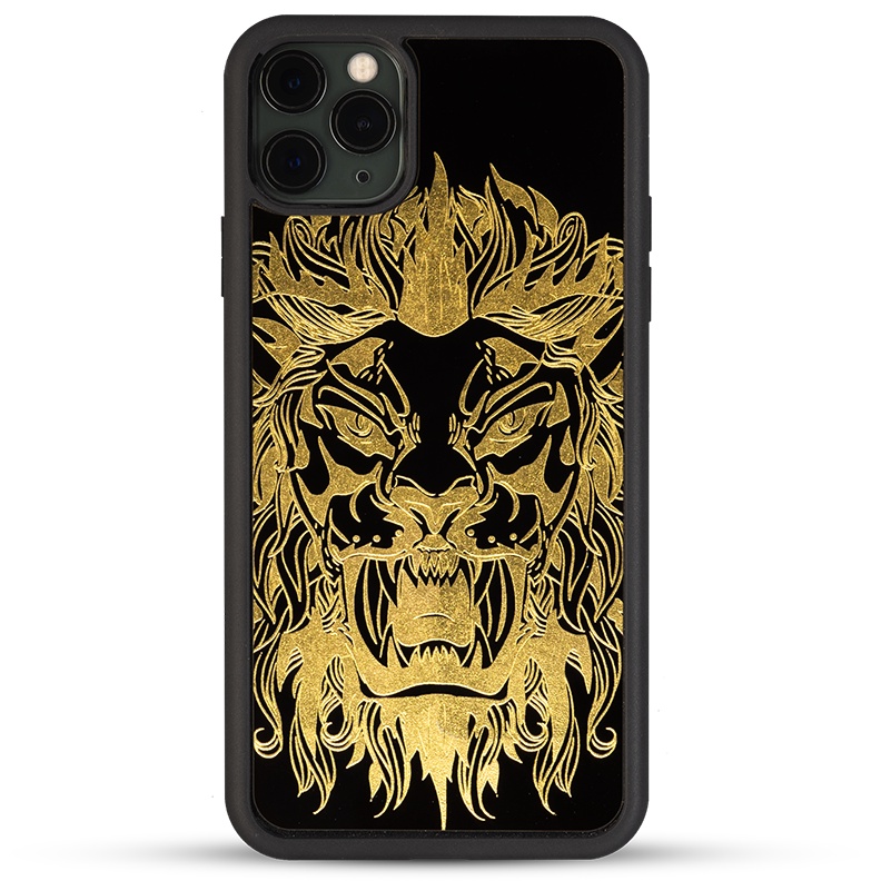 Ốp điện thoại cho iPhone 11 Pro mẫu Kim Diện Sư Tử thương hiệu La Sonmai