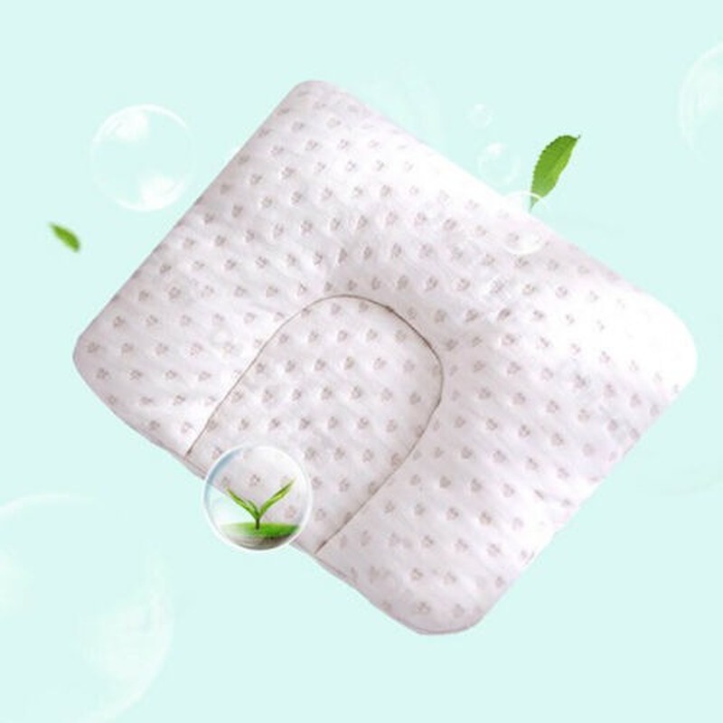Gối Ngủ Mềm Mại Thoải Mái Chống Bẹp Đầu Phẳng In Họa Tiết Hoạt Hình Cho Bé Sơ Sinh