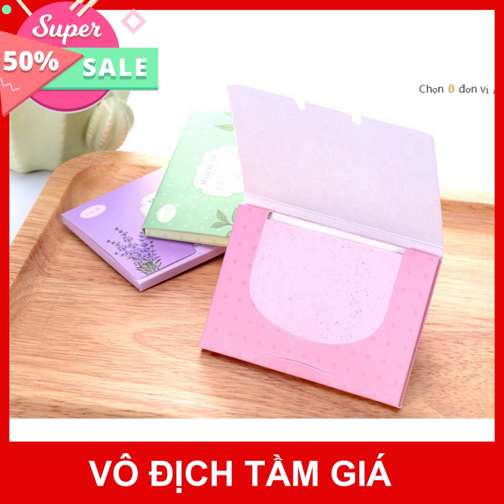 SALE!!! Giấy Thấm Dầu Cao Cấp 100 Miếng Maycreate