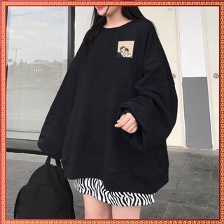 Áo sweater nỉ nữ chất nỉ bông đẹp