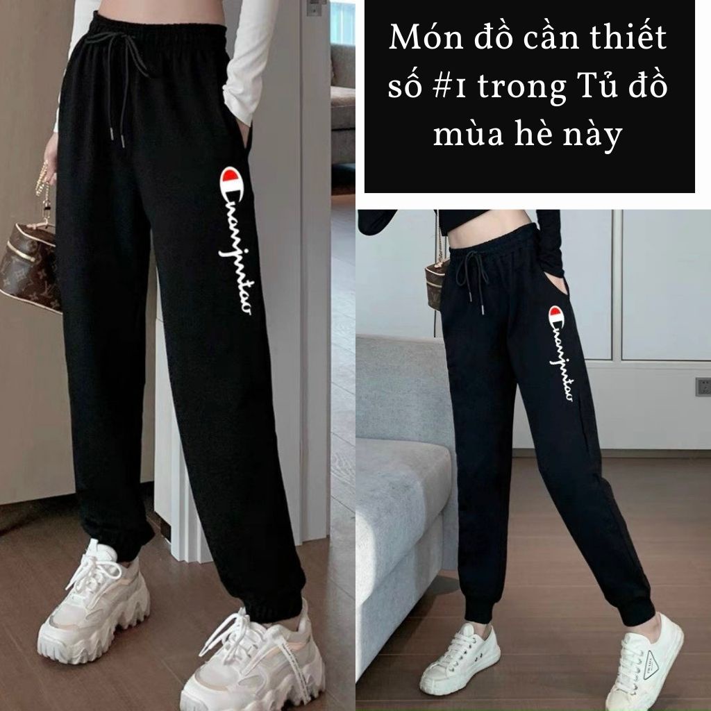 Quần Jogger Nam Nữ Cham Son Dọc Túi Đùi Basic Thun Poly Phong Cách Thể Dục Thể Thao Năng Động Cá Tính Unisex BB_Hoodie