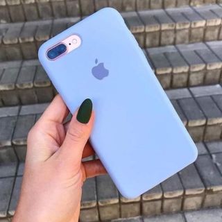 Ốp chống bẩn IPHONE màu XANH SKY