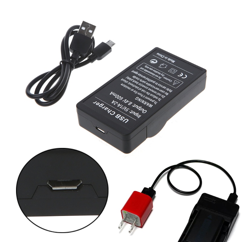 Bộ Sạc Pin Cho EN-EL14 Coolpix P7000 P7100 D3100 D3200 D5100 D5200