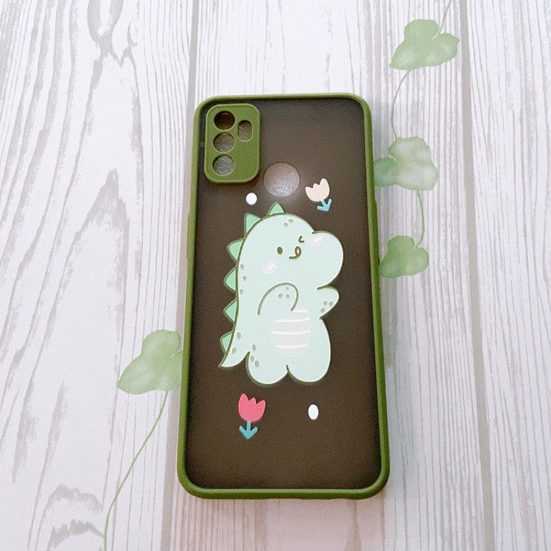 Ốp lưng nhám viền cao sunon Oppo A3S / realme C1 / A12E/A15/A15S/Reno 5/Realme C12/C15