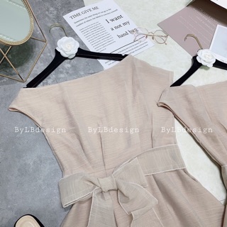 Váy lệch vai tơ lụa siuuu hottt(ảnh thật shop chụp)