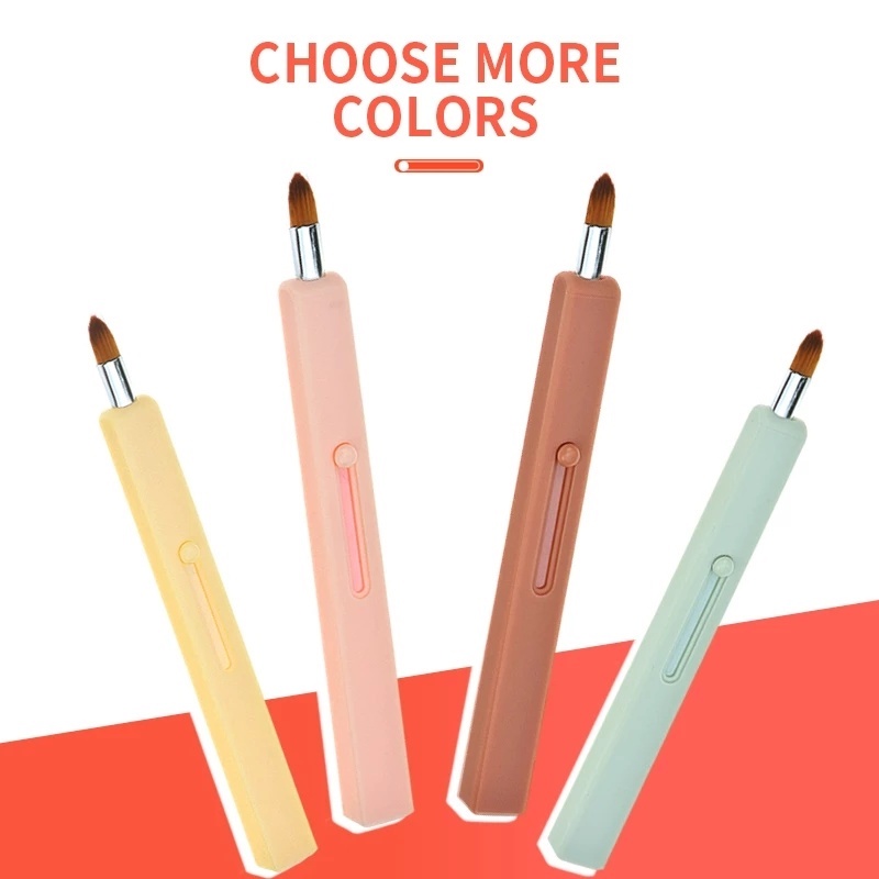 Cọ Trang Điểm Môi Đầu Tròn Chuyên Nghiệp / Cọ Son Môi / Cọ Trang Điểm Che Khuyết Điểm Đa Năng