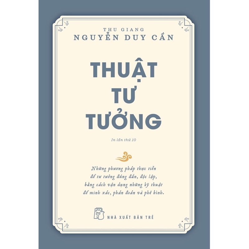 Sách - Thuật Tư Tưởng